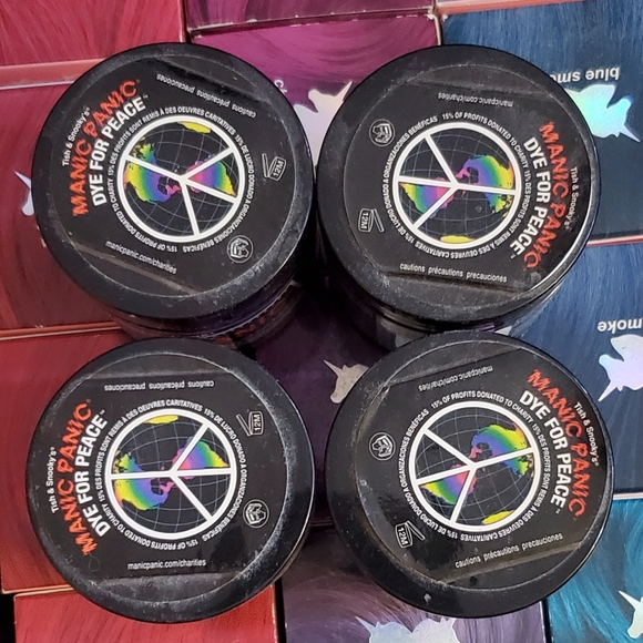 Manic PanicPurple Haze Semi Permanent Cream Hair Color Bundle of 4, New - Picture 8 of 8